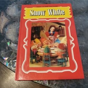 SNOW WHITE VINTAGE 70’s GIANT 3D FAIRY TALE FROEBEL-KAN PUPPET HARDCOVER BOOK. S